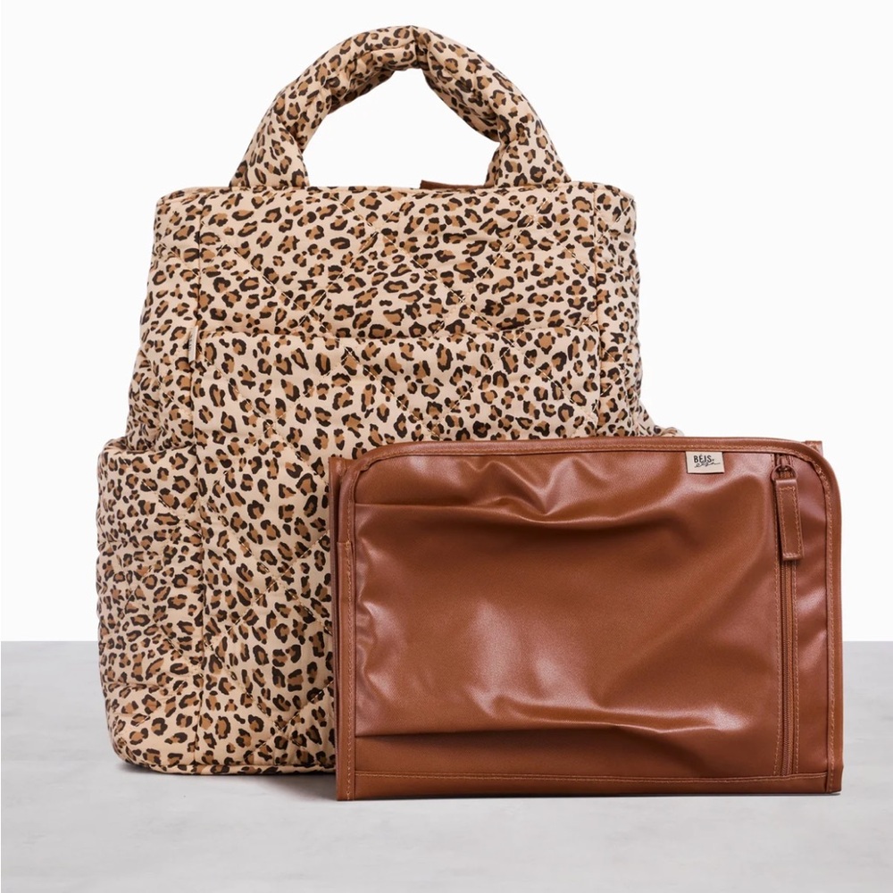 Beis Wild Child Backpack Tote Diaper Bag